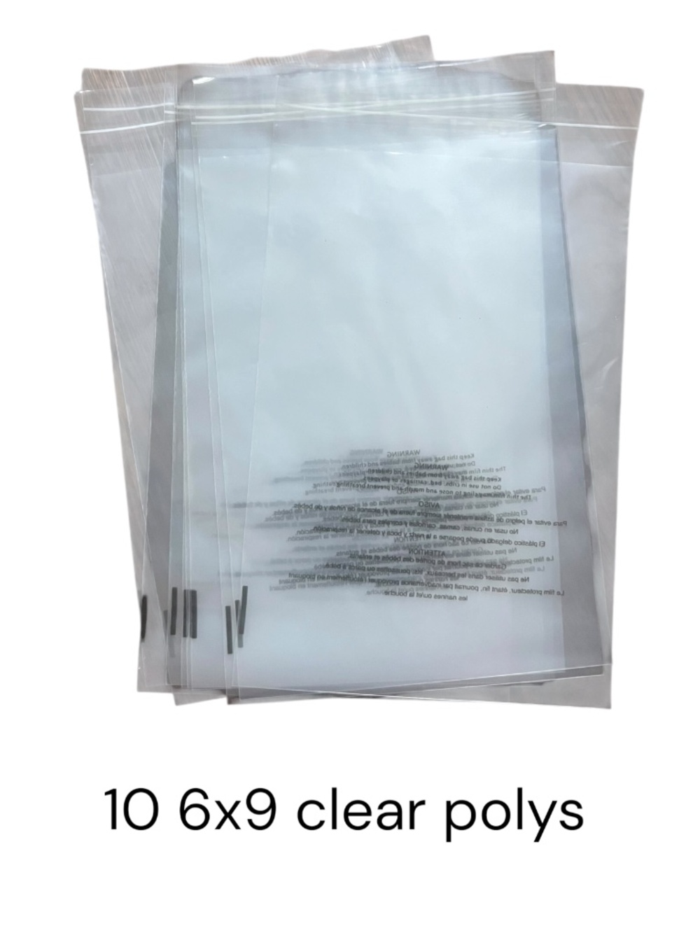 Shipping Bundle - 575 pieces, Poly Mailers, Stickers, Clear Polys, TY Cards - Picture 5 of 8